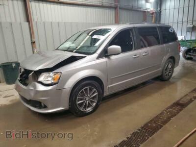 2016 Dodge CARAVAN SXT, gray — VIN 2C4RDGCG2GR378026, Copart