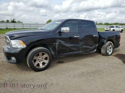2012 Dodge RAM 1500 Longhorn, черный — VIN 1C6RD6PT1CS334407, Copart
