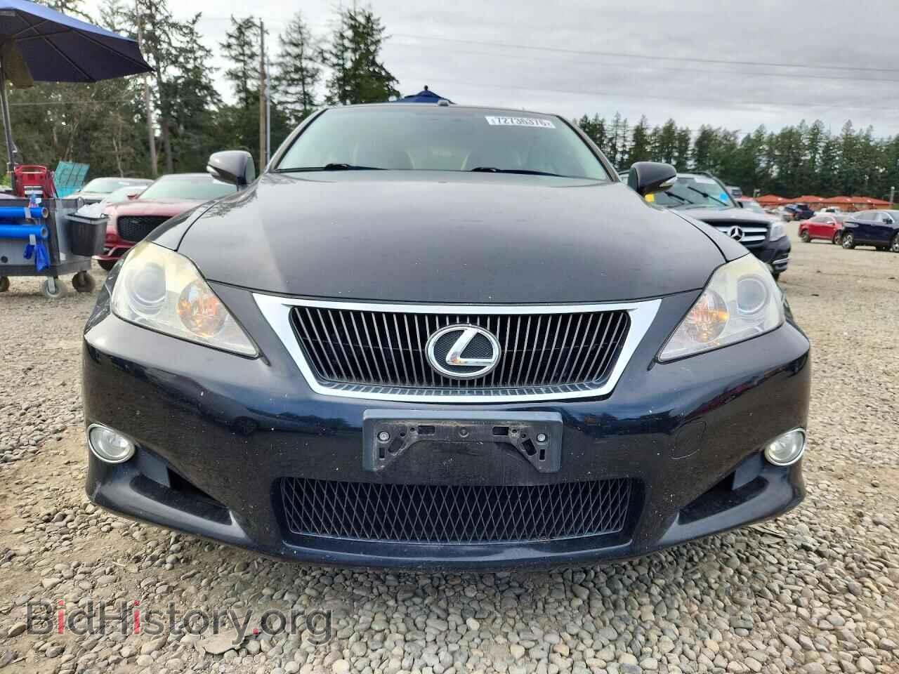 2010 Lexus IS (VIN JTHFE2C27A2501122) — фото 5 из 12
