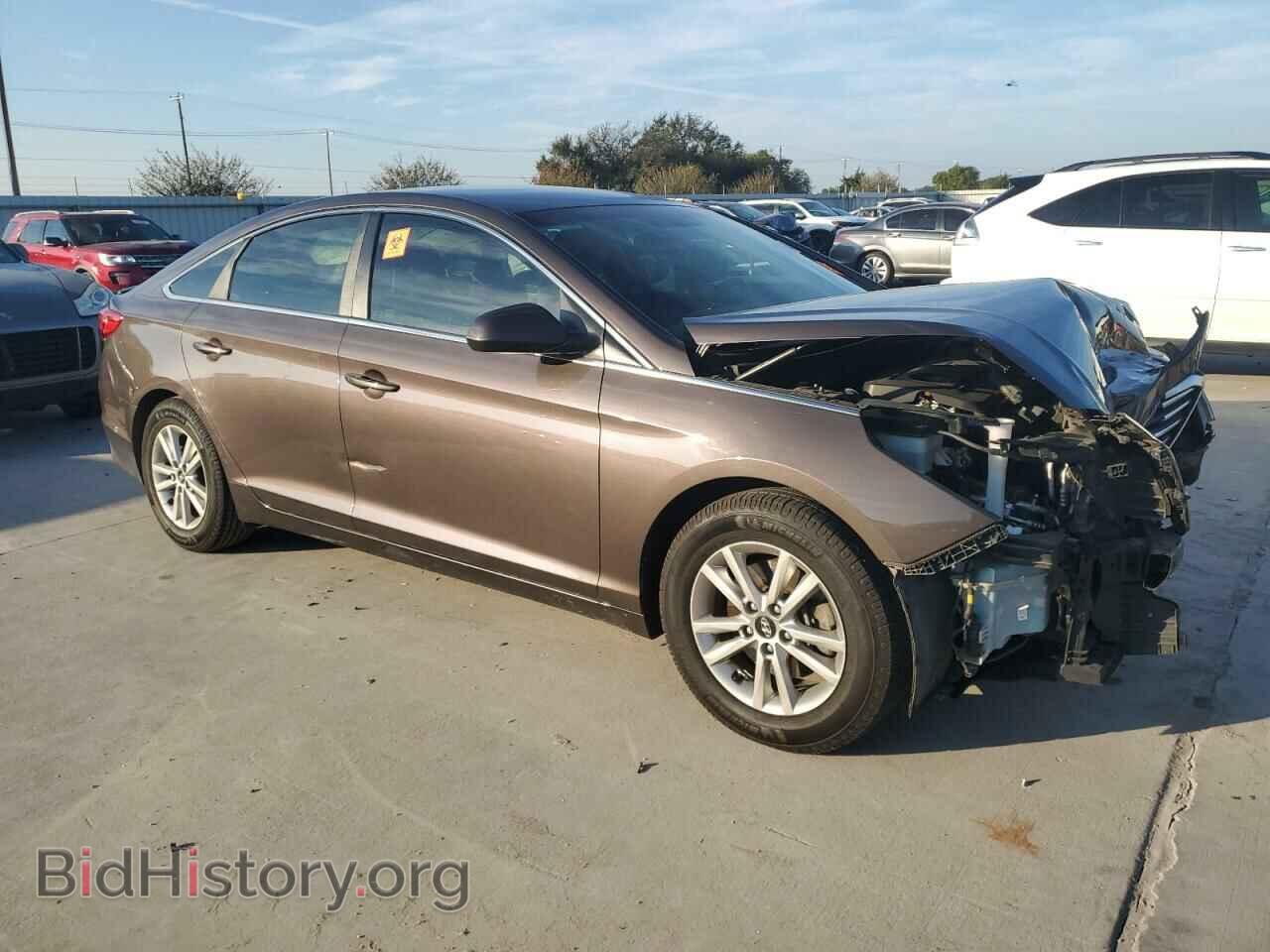 2016 HYUNDAI SONATA - VIN: 5NPE24AF2GH377601 - Фото 4