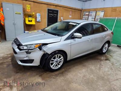 2015 Ford FOCUS SE, серебристый — VIN 1FADP3F20FL374354, Copart