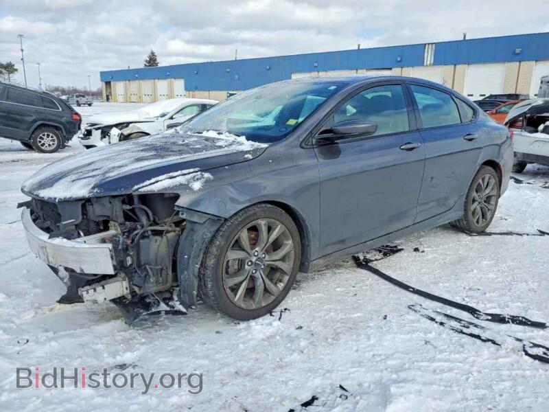 2016 Chrysler 200 S (VIN 1C3CCCDG4GN135495) — фото 1 из 12, Copart, повреждение: передняя часть