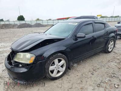 2013 Dodge AVENGER SXT, black — VIN 1C3CDZCBXDN709535, Copart