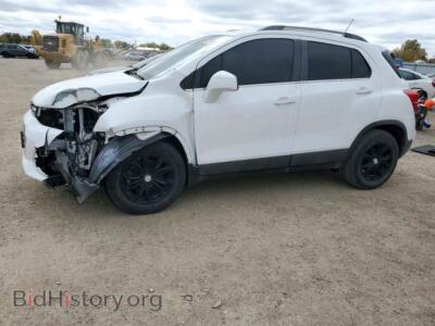 2020 Chevrolet TRAX 1LT, white — VIN 3GNCJLSB4LL148564, Copart