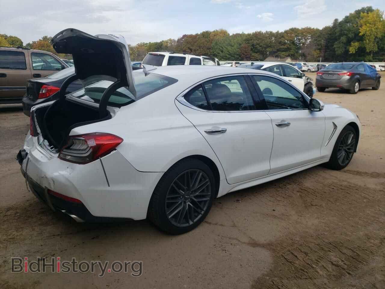 2019 GENESIS G70 - VIN: KMTG64LAXKU033366 - Фото 3