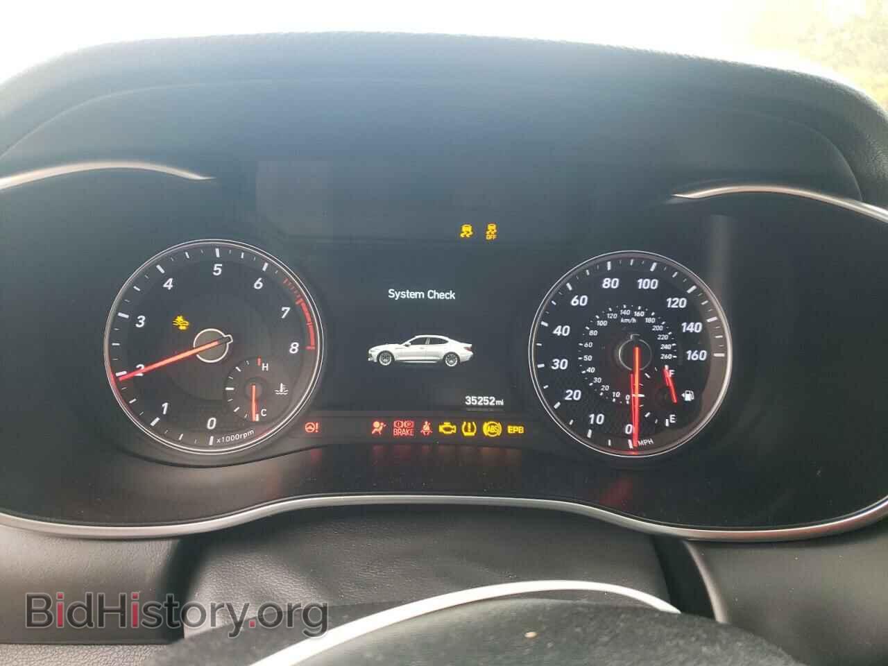 2019 GENESIS G70 - VIN: KMTG64LAXKU033366 - Фото 9