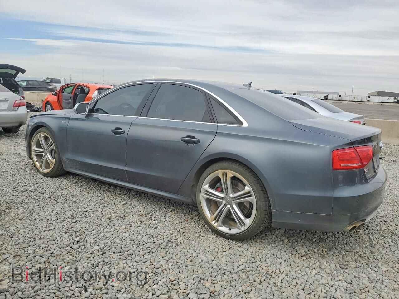 2014 AUDI S8 - VIN: WAUD2AFD7EN013962 - Фото 2