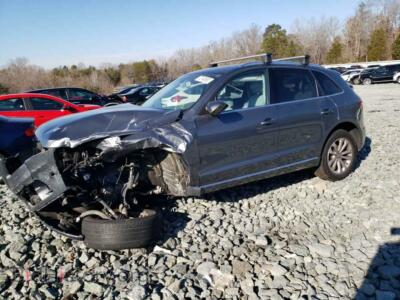 2013 Audi Q5 Q5 Premium, серый — VIN WA1LFBFP3DA055001, Copart