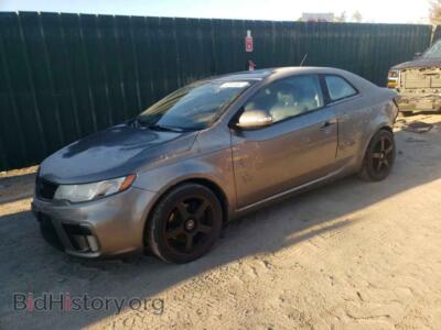 2010 Kia FORTE Forte SX, серый — VIN KNAFW6A30A5180652, Copart