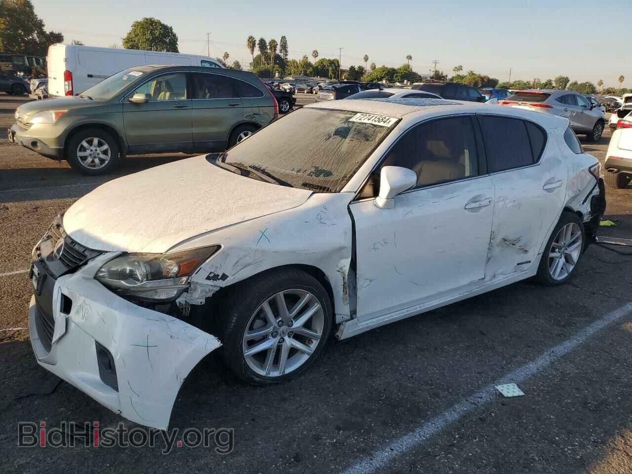 Photo JTHKD5BH5E2203456 - LEXUS CT 200 2014