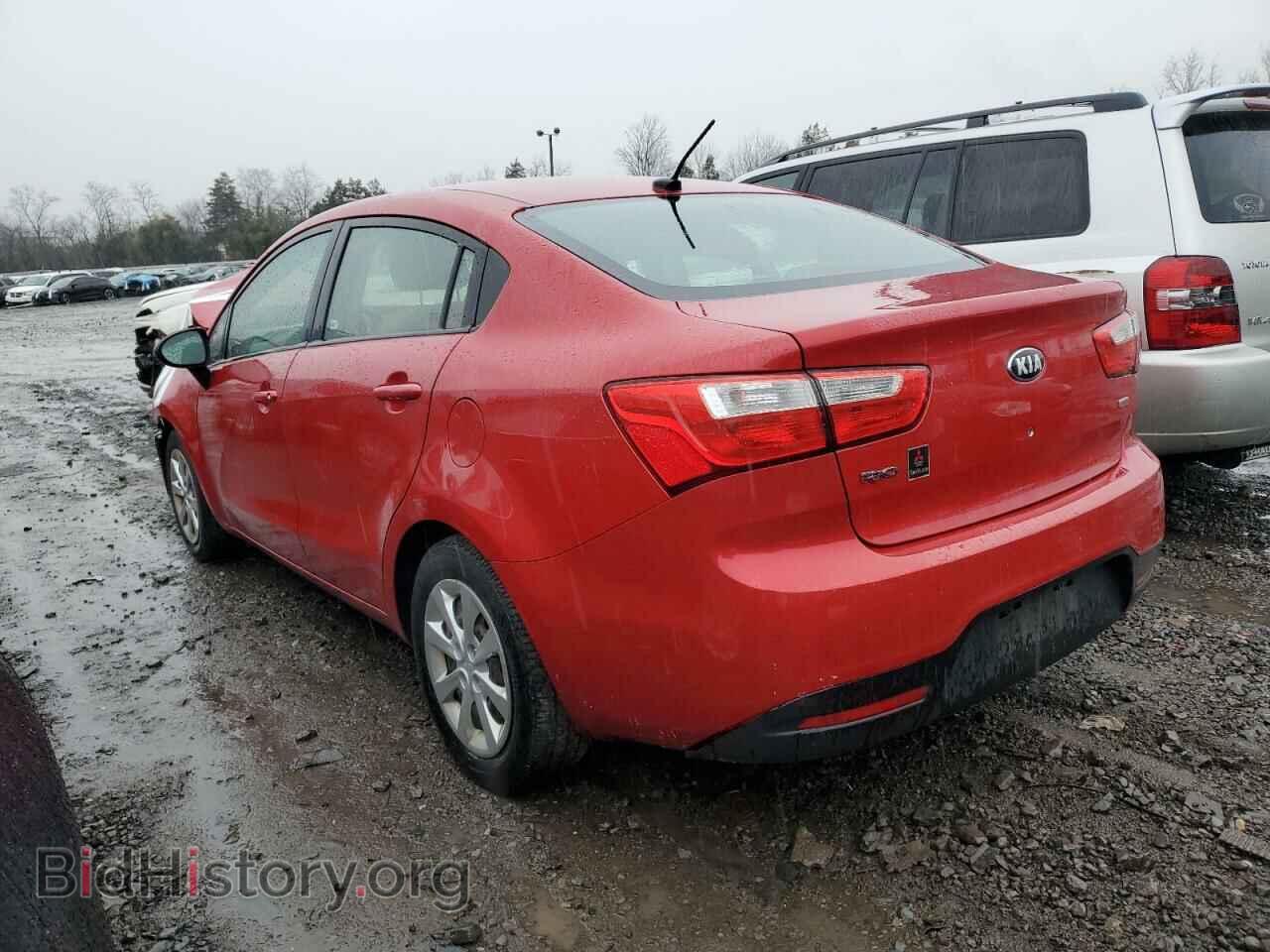 2013 KIA RIO - VIN: KNADM4A39D6258362 - Фото 2