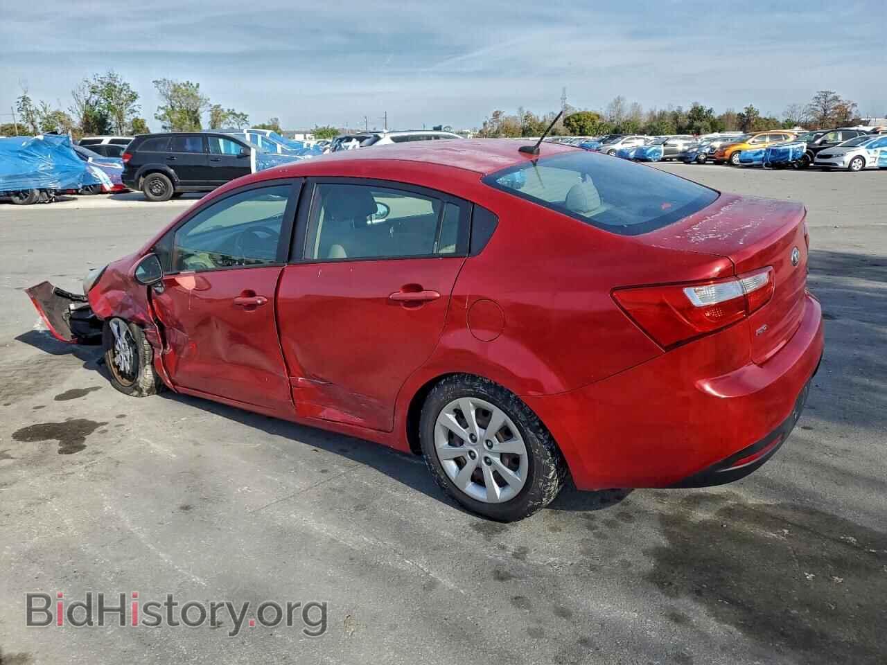 2014 KIA RIO - VIN: KNADM4A3XE6373781 - Фото 2
