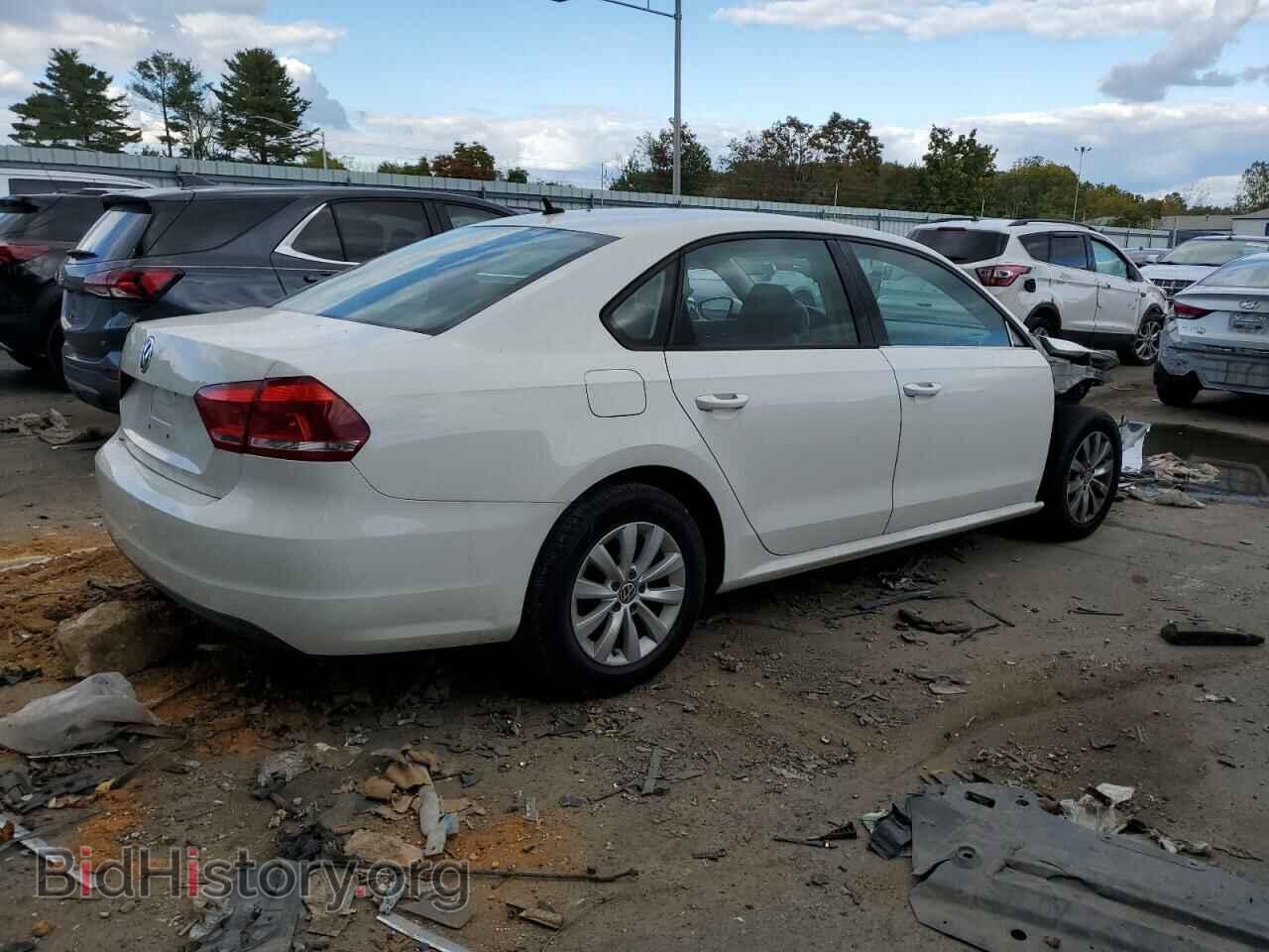 2012 VOLKSWAGEN PASSAT - VIN: 1VWAP7A31CC026866 - Фото 3