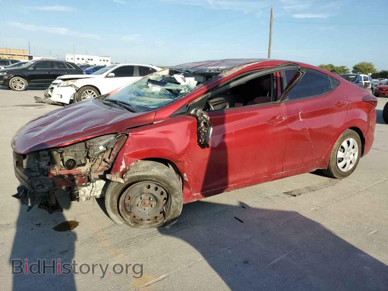 Photo 5NPDH4AE4GH708177 - HYUNDAI ELANTRA 2016