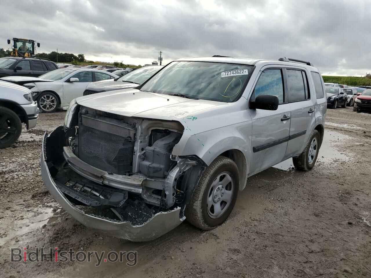 Photo 5FNYF3H25FB011756 - HONDA PILOT 2015