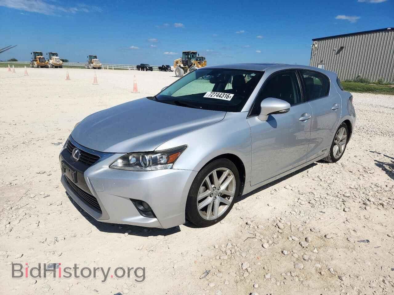 Фотография JTHKD5BH4F2211128 - LEXUS CT 200 2015