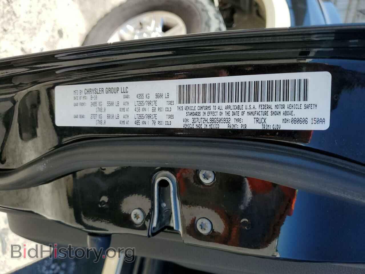 2011 DODGE All Models - VIN: 3D7UT2HL9BG505932 - Photo 12