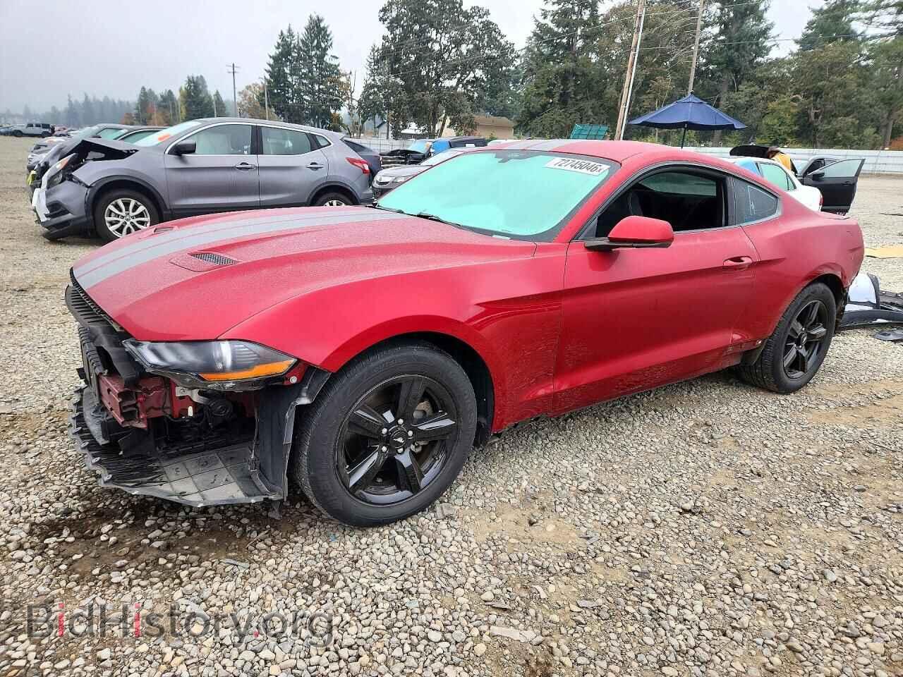 2018 Ford MUSTANG (VIN 1FA6P8TH9J5119231) — фото 1 из 13, Copart, повреждение: задняя часть