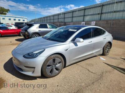 2018 Tesla MODEL 3, серебристый — VIN 5YJ3E1EA6JF095351, Copart
