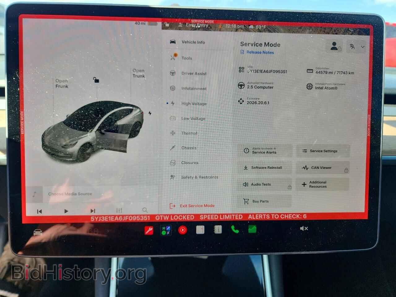 2018 TESLA MODEL 3 - VIN: 5YJ3E1EA6JF095351 - Photo 9