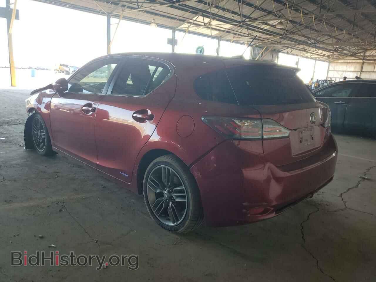 2012 LEXUS CT 200 - VIN: JTHKD5BH0C2061014 - Фото 2