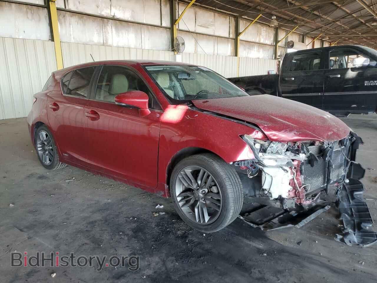 2012 LEXUS CT 200 - VIN: JTHKD5BH0C2061014 - Фото 4