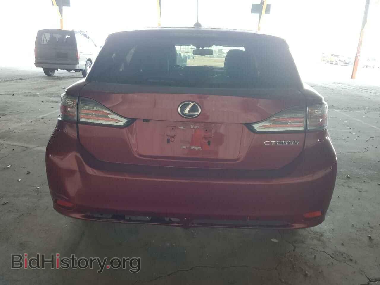 2012 LEXUS CT 200 - VIN: JTHKD5BH0C2061014 - Фото 6