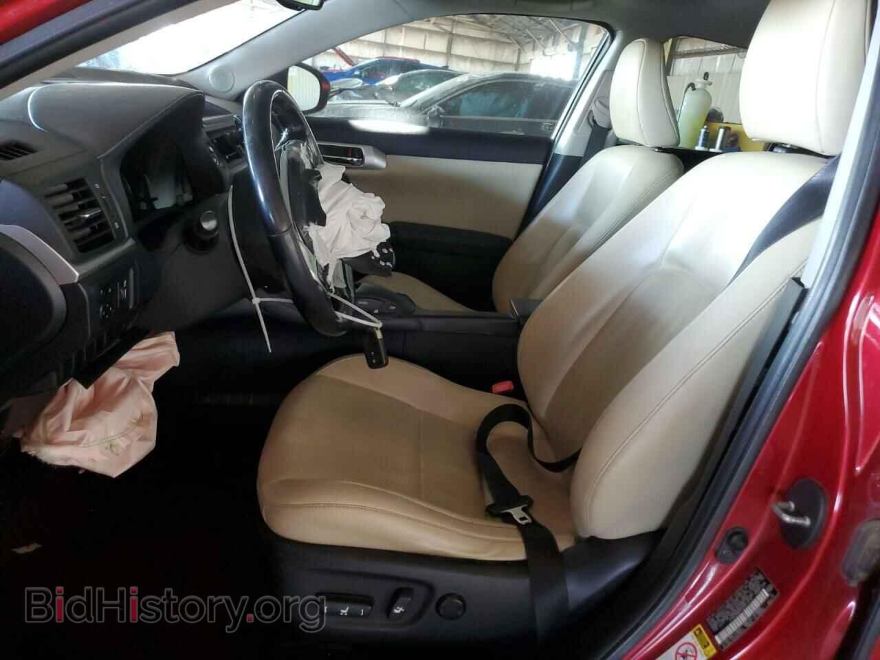 2012 LEXUS CT 200 - VIN: JTHKD5BH0C2061014 - Фото 7