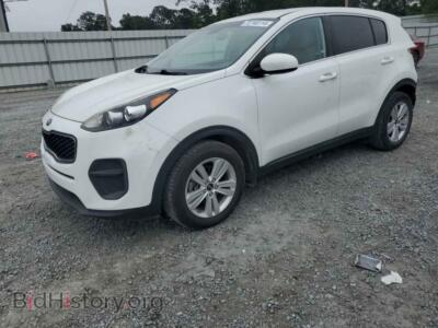 2017 Kia SPORTAGE LX, белый — VIN KNDPM3AC1H7286909, Copart