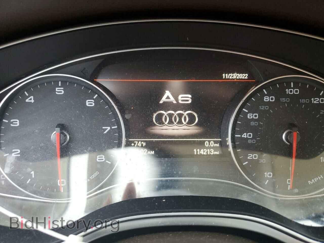 2014 AUDI A6 - VIN: WAUGFAFC9EN107298 - Фото 9