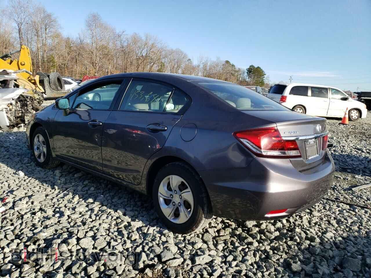 2014 HONDA CIVIC - VIN: 2HGFB2F50EH552606 - Фото 2
