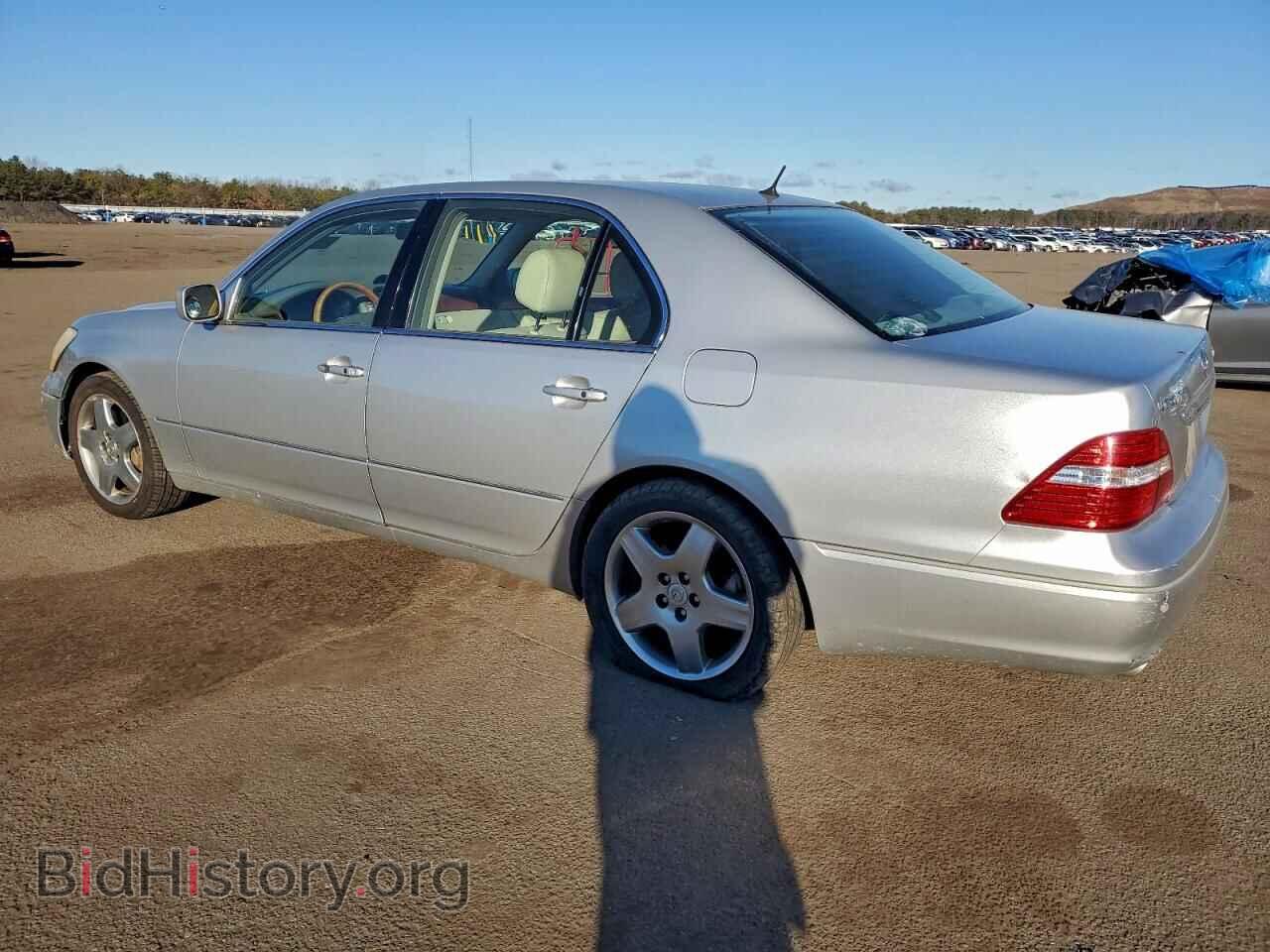 2005 LEXUS LS430 - VIN: JTHBN36F155006745 - Фото 2