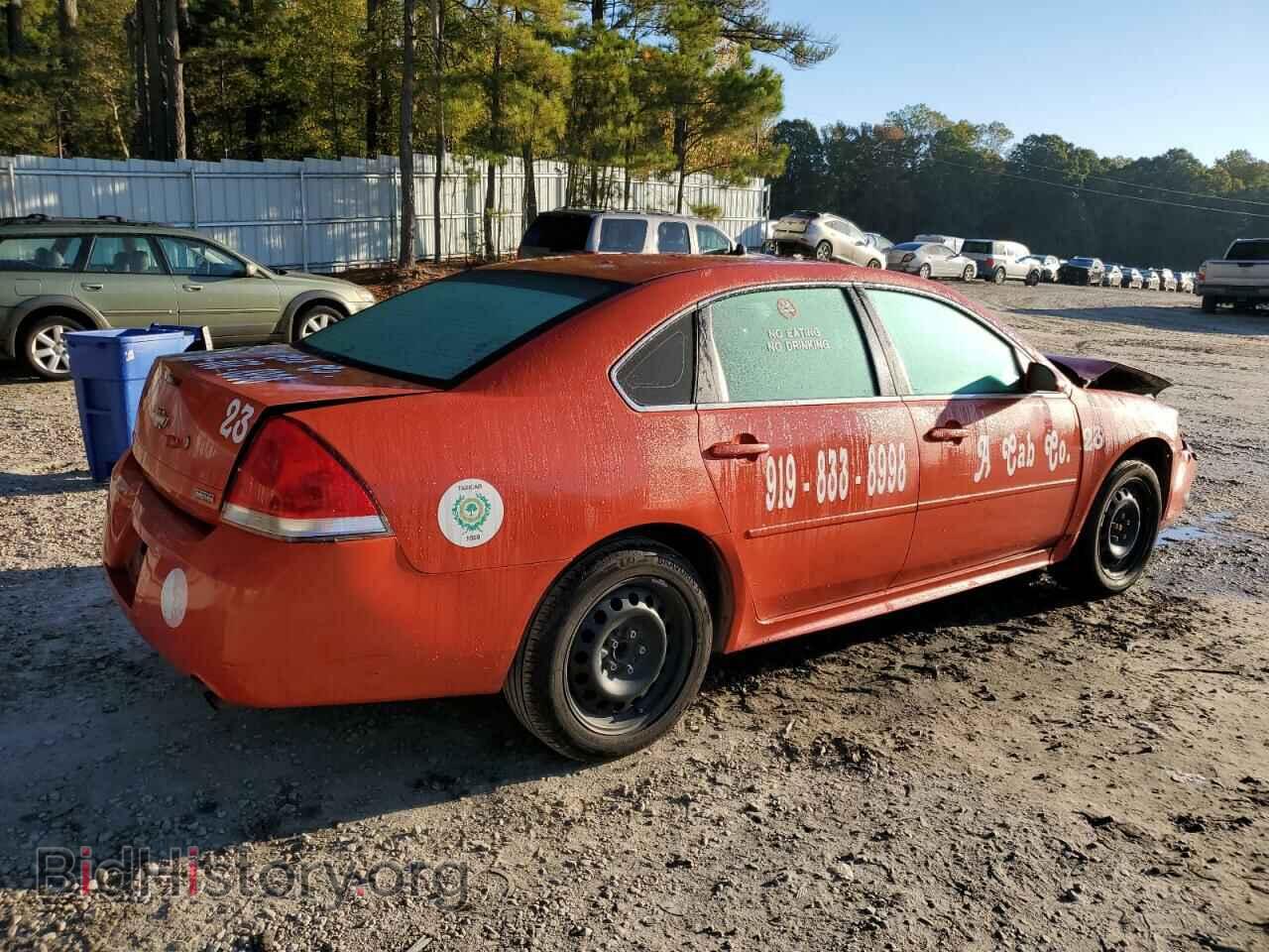 2012 CHEVROLET IMPALA - VIN: 2G1WD5E38C1324376 - Фото 3