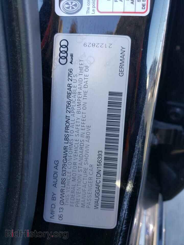 2013 AUDI A6 - VIN: WAUGGAFC1DN156393 - Фото 12
