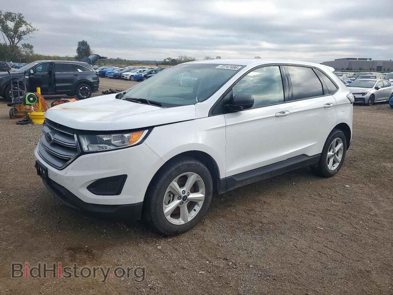 2018 Ford EDGE SE (VIN 2FMPK4G96JBB10339) — фото 1 из 13, Copart, повреждение: передняя часть
