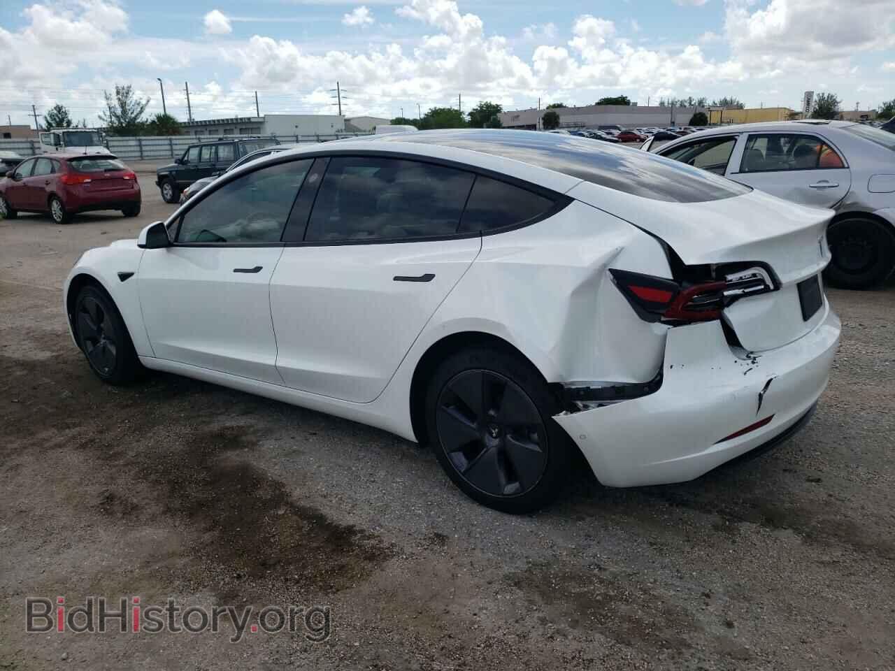 2022 TESLA MODEL 3 - VIN: 5YJ3E1EA5NF124151 - Фото 2