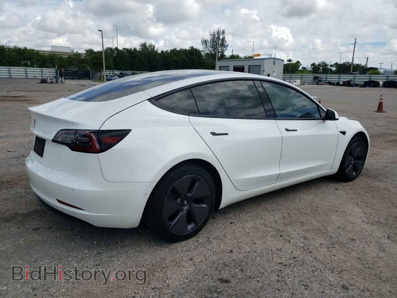 2022 TESLA MODEL 3 - VIN: 5YJ3E1EA5NF124151 - Фото 3