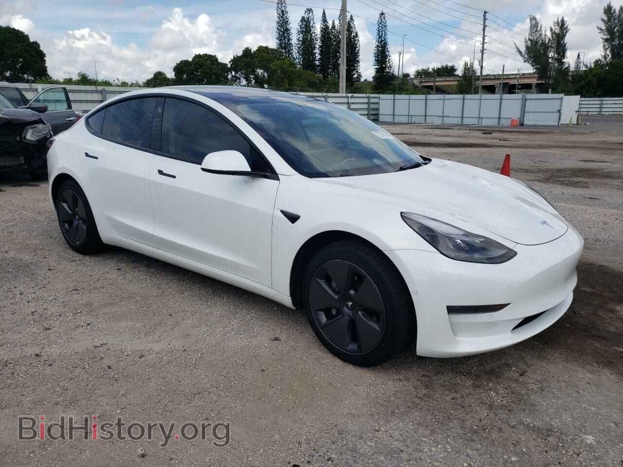 2022 TESLA MODEL 3 - VIN: 5YJ3E1EA5NF124151 - Фото 4