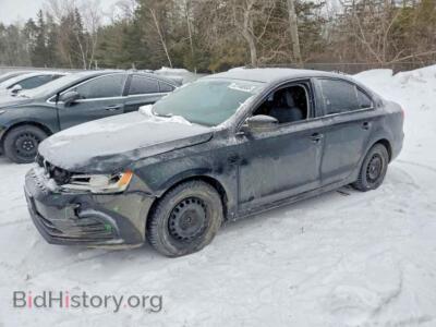2017 Volkswagen JETTA, черный — VIN 3VW2B7AJ5HM207525, Copart