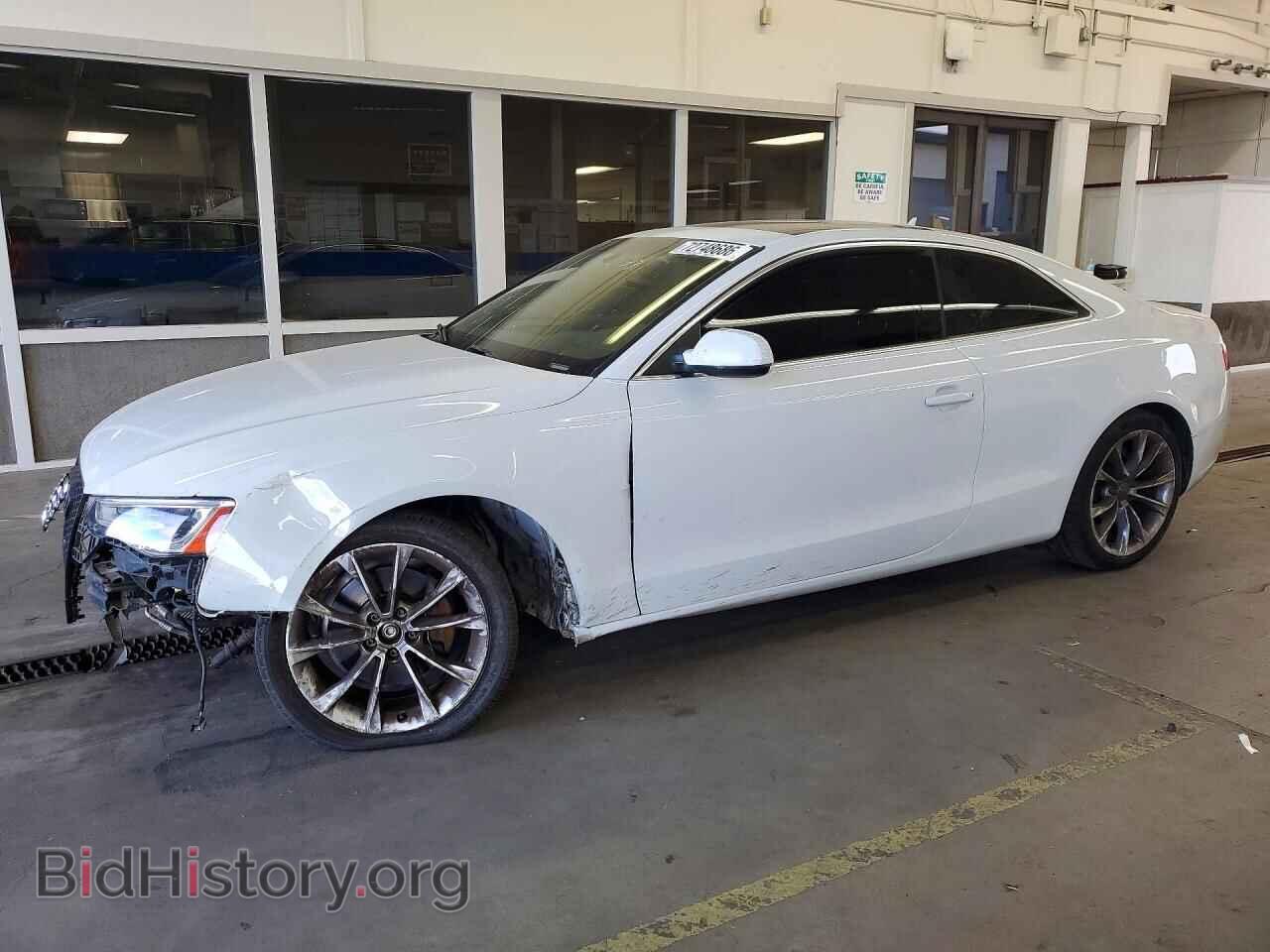 2013 Audi A5 Premium Plus (VIN WAULFAFR0DA054631) — photo 1 of 15, Copart, damage: undercarriage