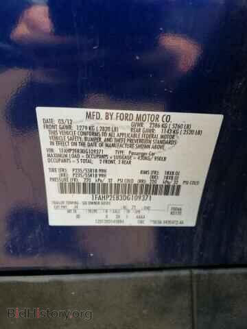 2013 FORD TAURUS - VIN: 1FAHP2E83DG109371 - Фото 13