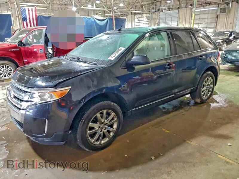 2013 Ford EDGE SEL (VIN 2FMDK4JC4DBB43318) — фото 1 из 15, Copart, повреждение: бок