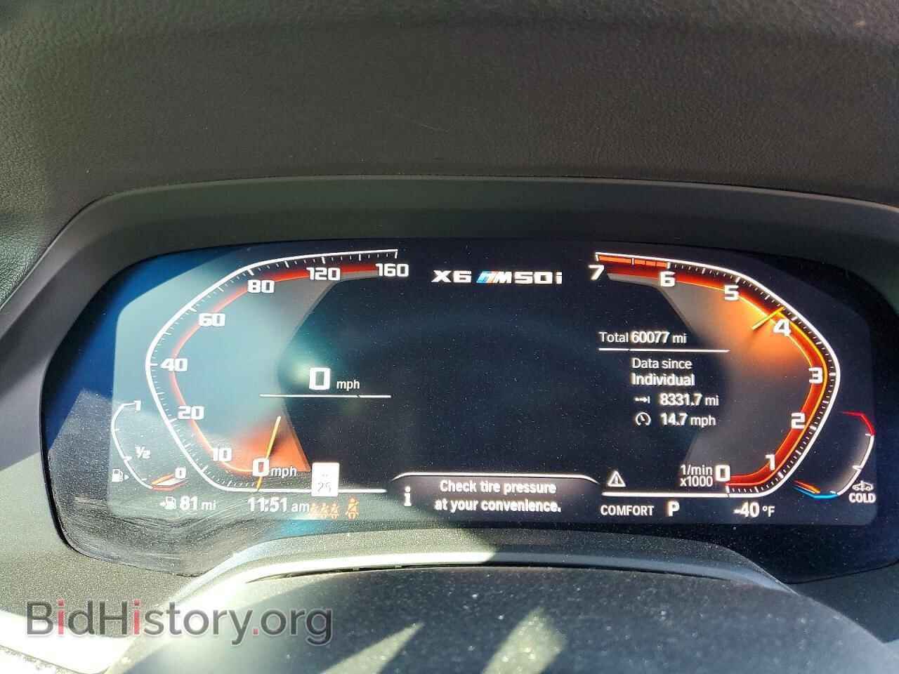 2021 BMW X6 - VIN: 5UXCY8C09M9E39040 - Фото 9