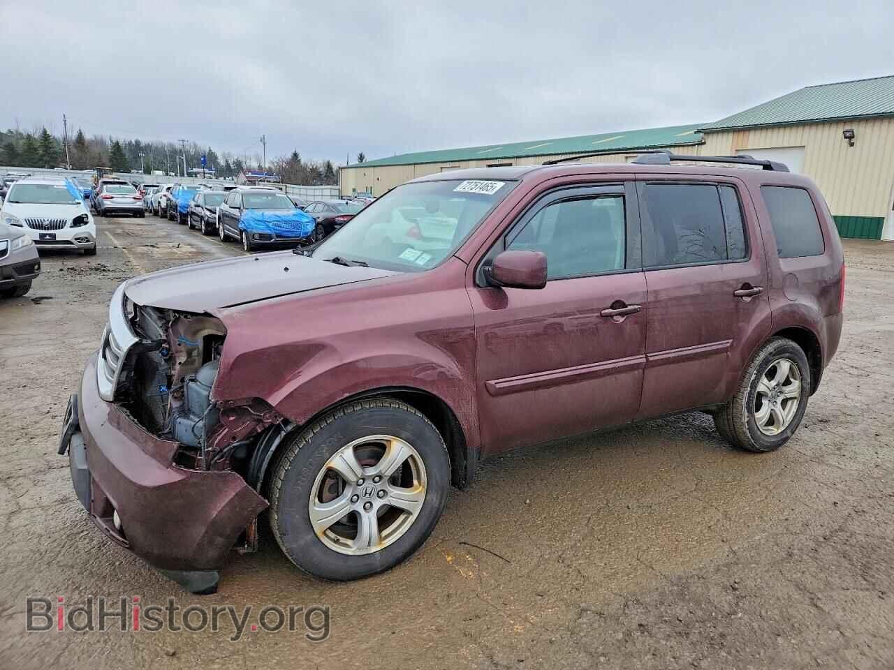 Фотография 5FNYF4H56DB036288 - HONDA PILOT 2013