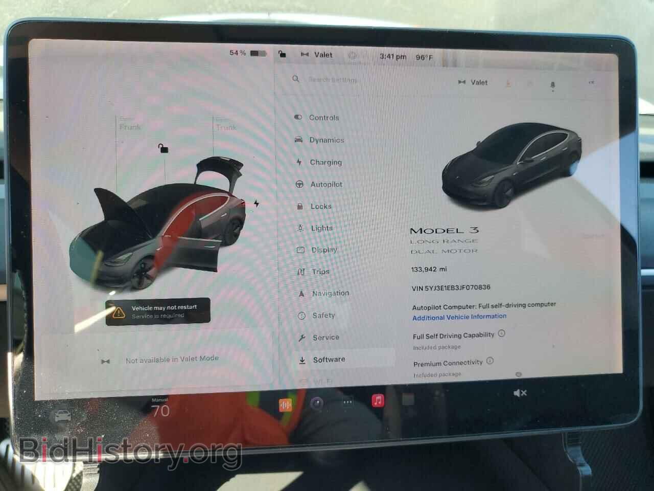 2018 TESLA MODEL 3 - VIN: 5YJ3E1EB3JF070836 - Фото 9