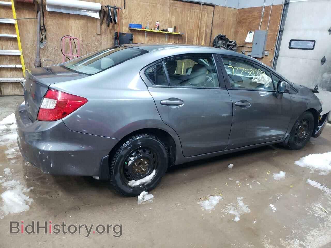 2012 HONDA CIVIC - VIN: 2HGFB2F87CH607902 - Фото 3