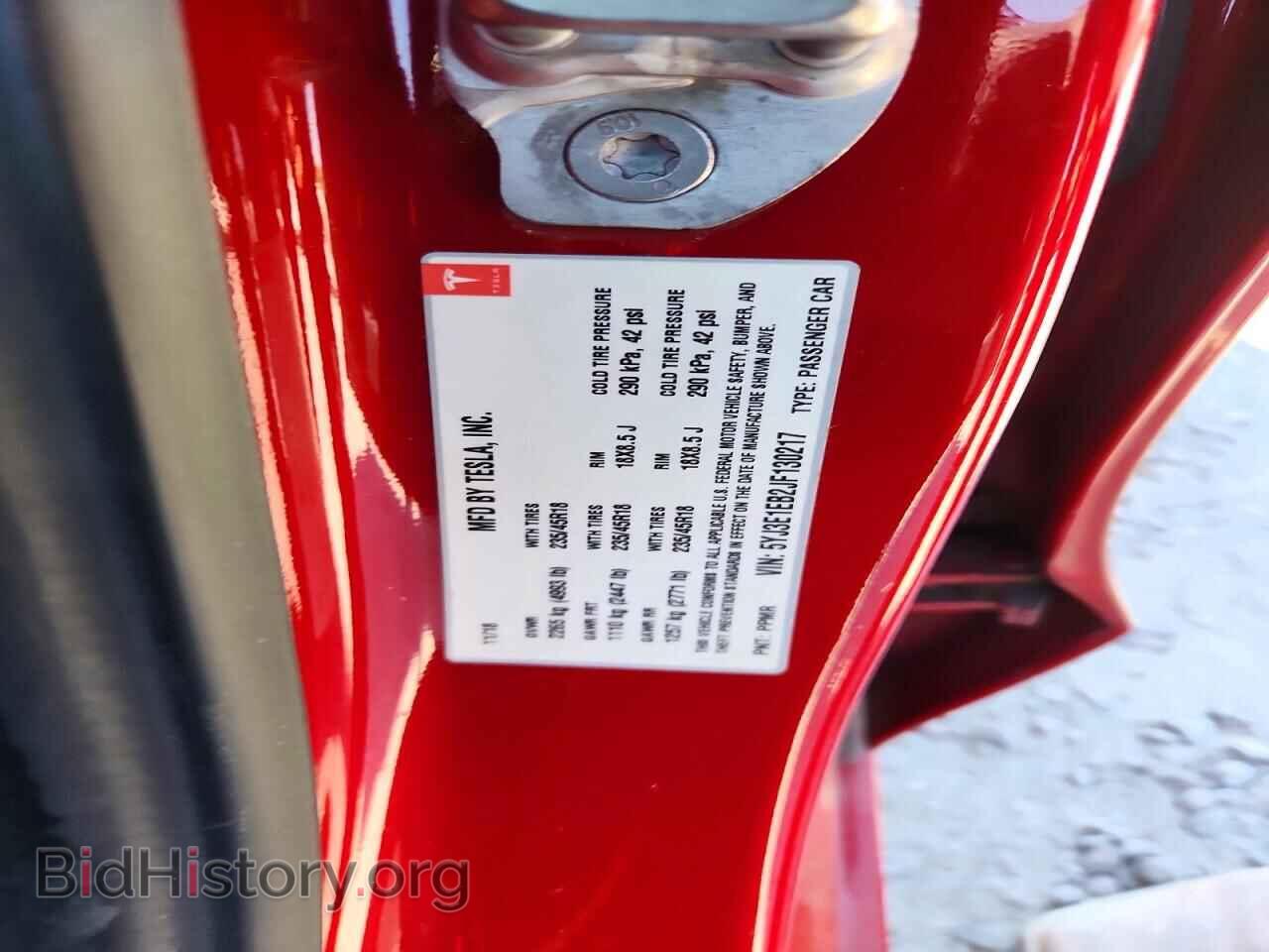 2018 TESLA MODEL 3 - VIN: 5YJ3E1EB2JF130217 - Photo 12