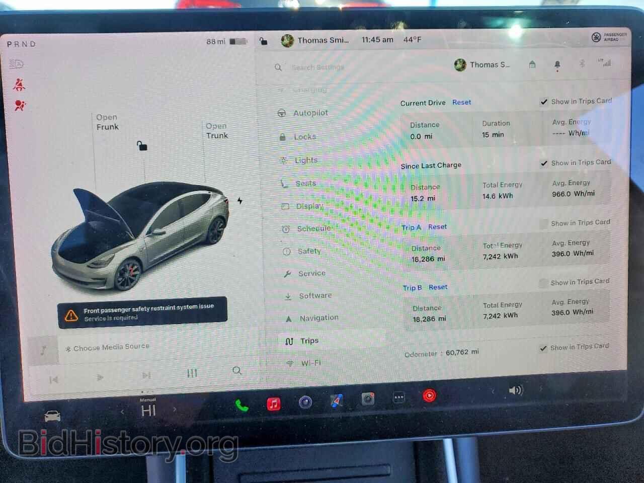 2018 TESLA MODEL 3 - VIN: 5YJ3E1EBXJF083423 - Фото 9