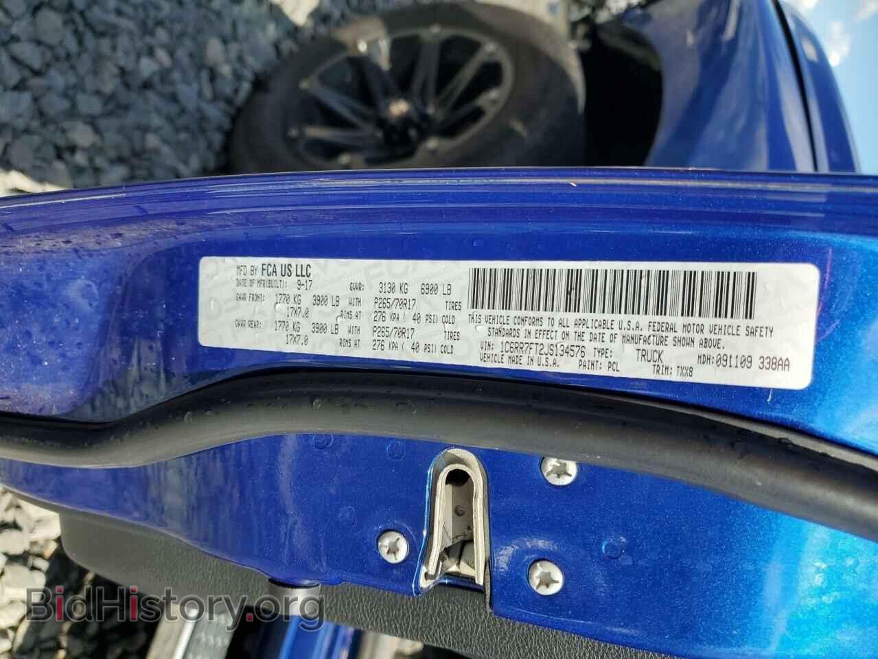 2018 RAM 1500 - VIN: 1C6RR7FT2JS134576 - Фото 13