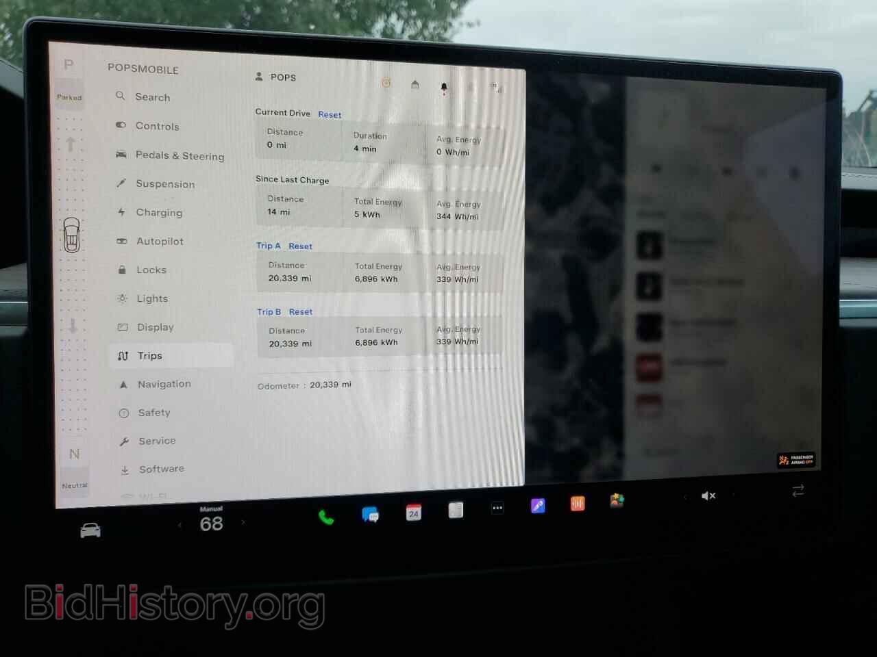 2022 TESLA MODEL X - VIN: 7SAXCBE50NF334367 - Photo 9